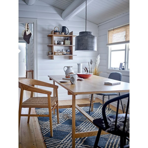 Antracitový jutový koberec 150x245 cm Cat – Bloomingville-image-1