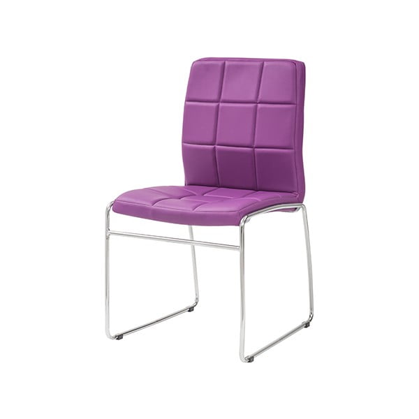 Jedálenská stolička Kid, fialová