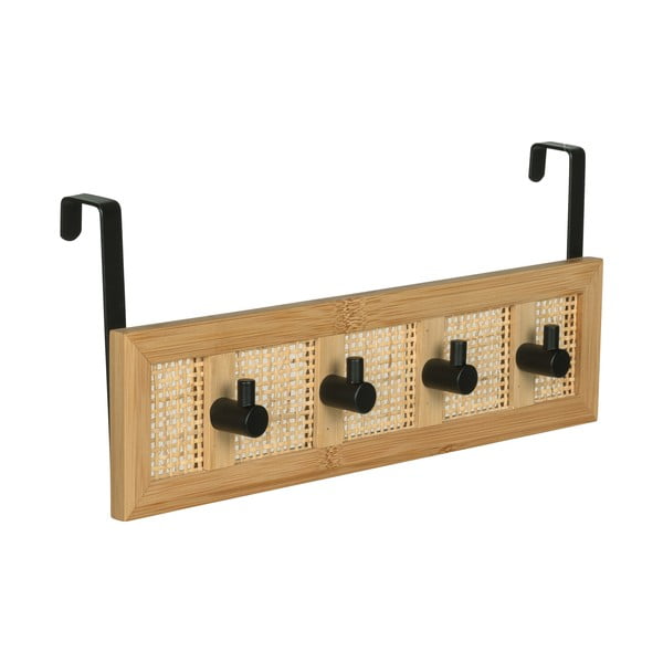 Ratanový vešiak na dvere v prírodnej farbe 33 cm Allegre – Wenko-image-1