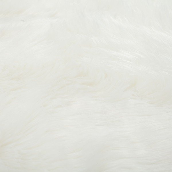 Biely okrúhly koberec ø 120 cm Sheepskin - Flair Rugs-image-2