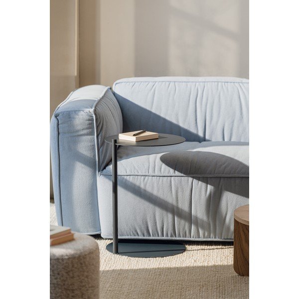 Oceľový okrúhly odkladací stolík 41x40 cm Ande – noo.ma-image-1