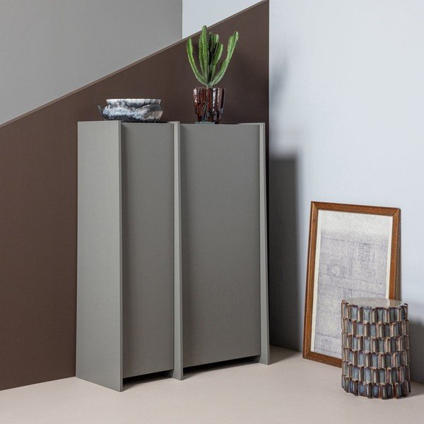 Keramický okrúhly odkladací stolík ø 35 cm Axu – WOOOD-image-1