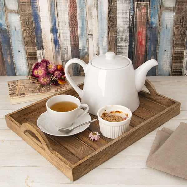 Servírovací drevený podnos 30.5x40.5 cm Mango – Orion-image-1