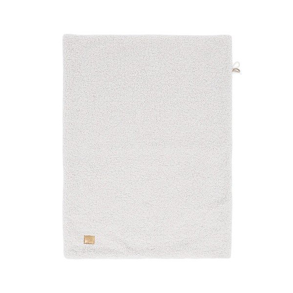 Biela detská deka s baránkom 100x77 cm – Meowbaby