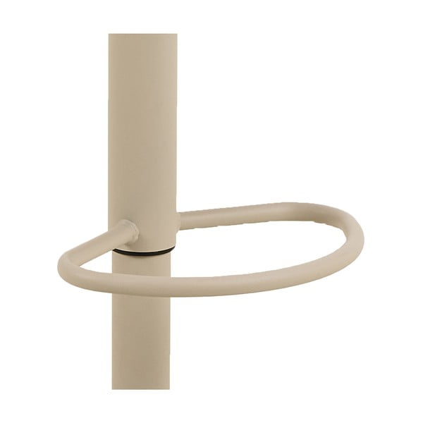 Béžová barová stolička s nastaviteľnou výškou/s podrúčkami (výška sedadla 86 cm) Eleanor – Actona-image-4