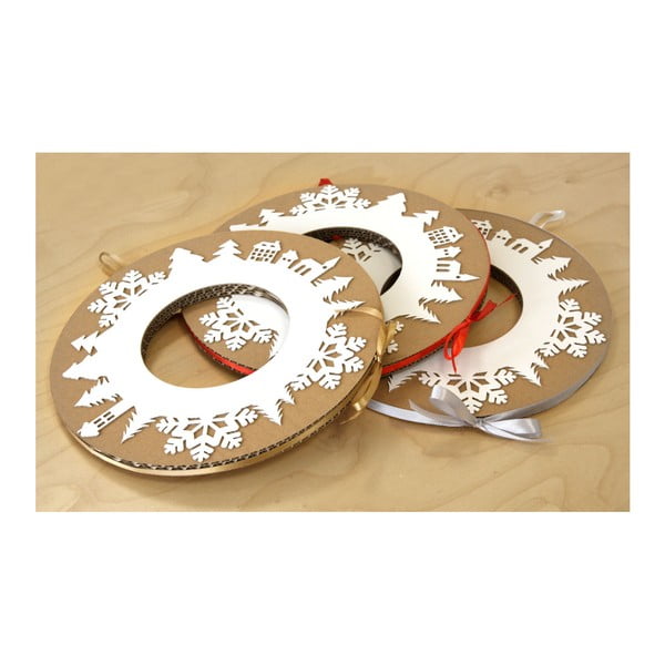 Adventný veniec so sivou stuhou Unlimited Design for kids-image-3