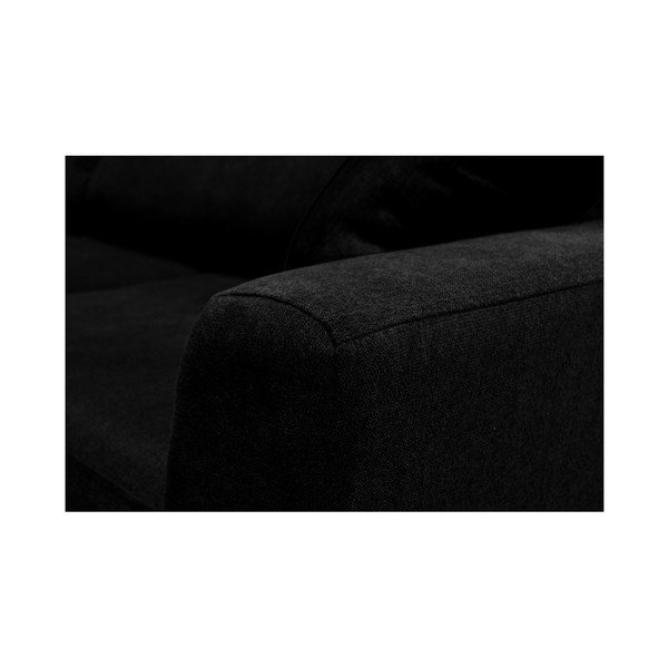 Čierna rozkladacia pohovka pre troch Cosmopolitan design Barcelona-image-4