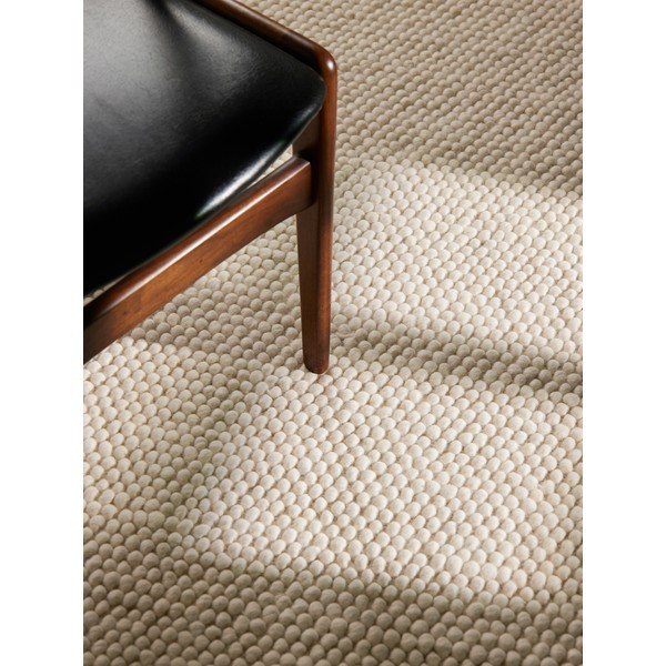 Krémovobiely ručne tkaný vlnený okrúhly koberec ø 200 cm Richmond Diana – Ted Baker-image-2