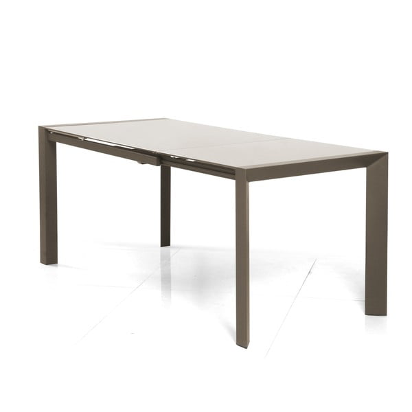 Rozkladací jedálenský stôl Seller, 120-180 cm, cappuccino