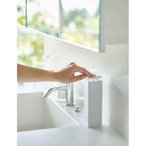 Biely dávkovač saponátu Yamazaki Tower, 250 ml-image-1