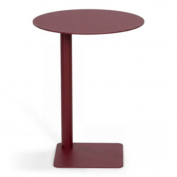 Oceľový okrúhly odkladací stolík ø 40 cm Sunny – Spinder Design