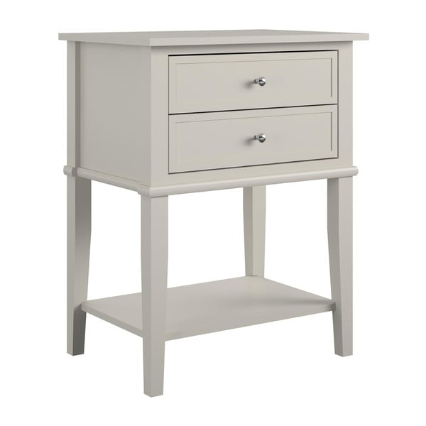 Svetlosivý nočný stolík Franklin – Støraa