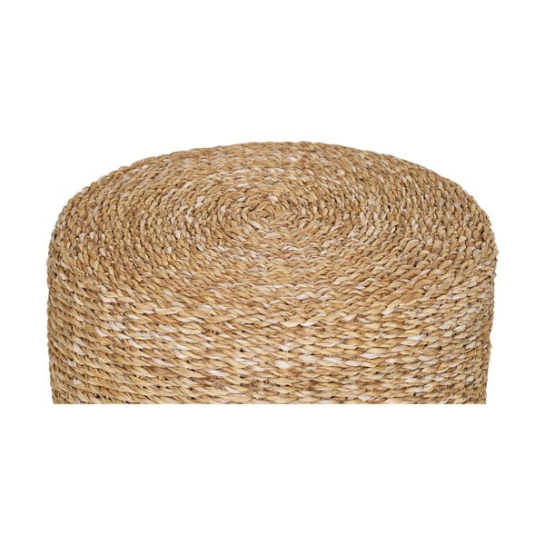 Pletený taburet v prírodnej farbe Rivera – House Nordic-image-1