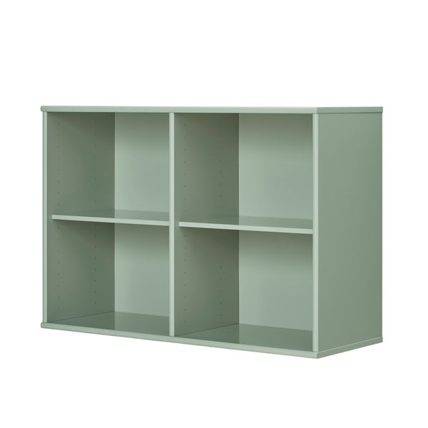 Svetlozelená závesná knižnica 89x61 cm Mistral – Hammel Furniture-image-1