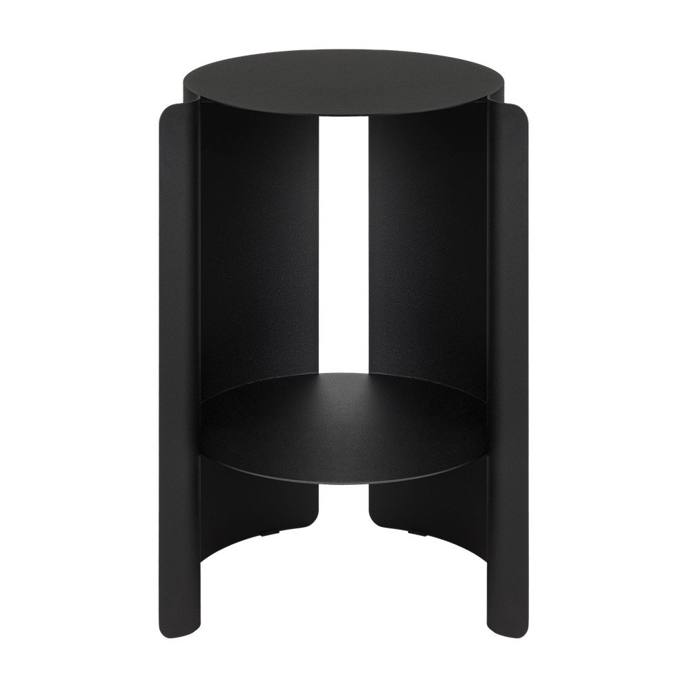 E-shop Kovový okrúhly odkladací stolík ø 32 cm Wa – noo.ma