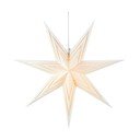 Biela závesná svetelná dekorácia s vianočným motívom ø 70 cm Sombra – Markslöjd