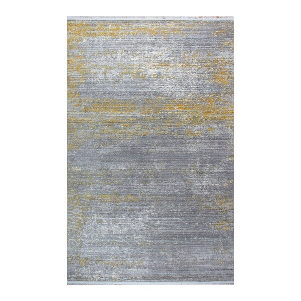 Koberec Shaggy Yellow, 133  ×  190 cm