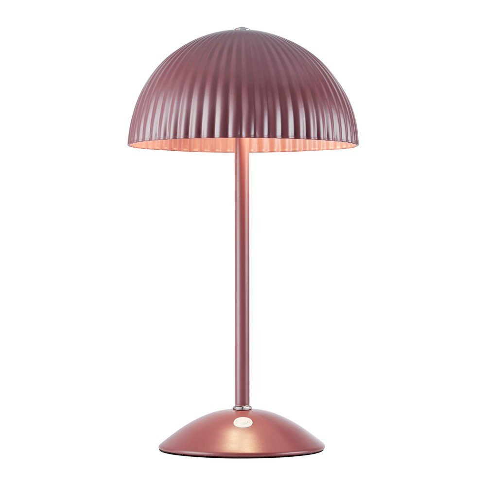 E-shop Červená kovová stolová lampa s kovovým tienidlom (výška 33,5 cm) Zin – Markslöjd