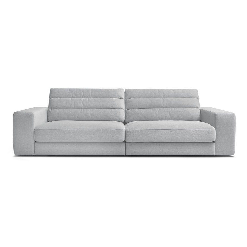 E-shop Svetlosivá zamatová pohovka 276 cm Sierra – Bobochic Paris