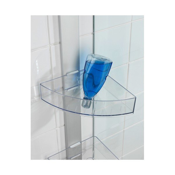 Rohová závesná kúpeľňová polička Wenko Premium-image-2