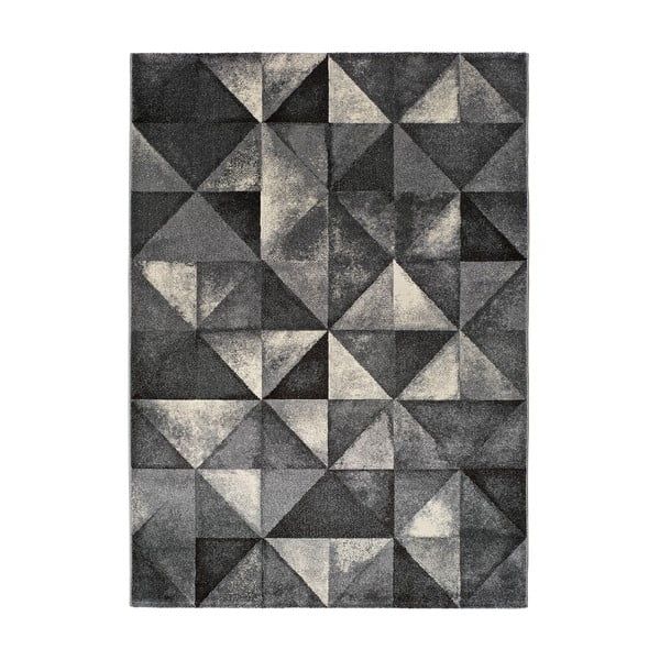 Sivý koberec Universal Delta, 125 x 67 cm