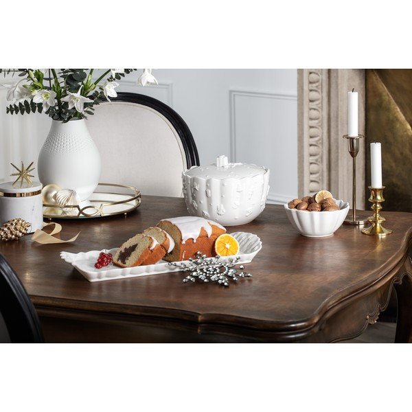 Biely porcelánový podnos Toy's Delight Villeroy&Boch, dĺžka 40 cm-image-1