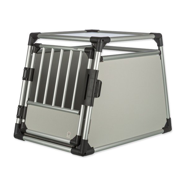 Prepravka pre domáceho miláčika v striebornej farbe 65x63 cm Trixie M-L – Plaček Pet Products