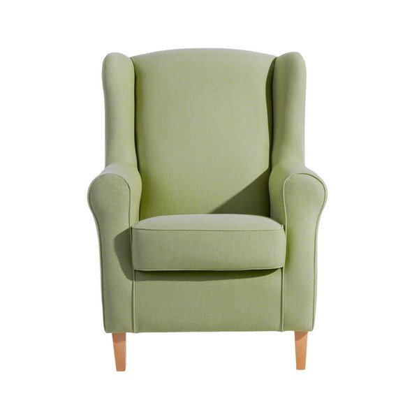 Zelené kreslo ušiak Max Winzer Lorris Apple-image-2