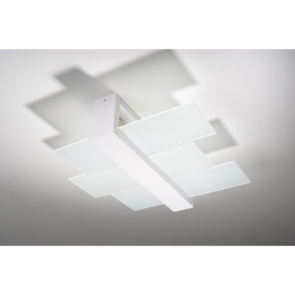 Biele stropné svietidlo Sollux Leda-image-1