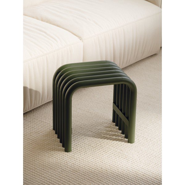 Zelená kovová záhradná stolička Nokk – noo.ma-image-1