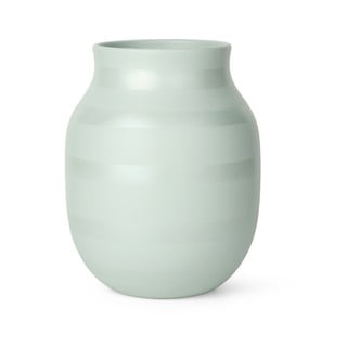 Svetlozelená keramická váza ø 16 cm Omaggio - Kähler Design