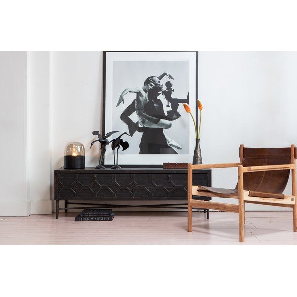 Čierna stolová stojaca lampa BePureHome Dome, ø 22 cm-image-1