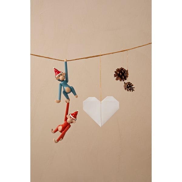 Drevená soška (výška 9,5 cm) Monkey Mini - Kay Bojesen Denmark-image-4