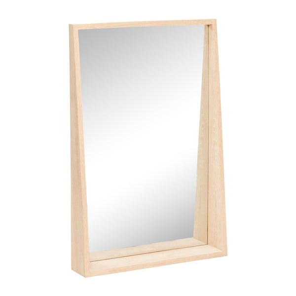 Nástenné zrkadlo Hübsch Oak Mirror, 60 × 90 cm