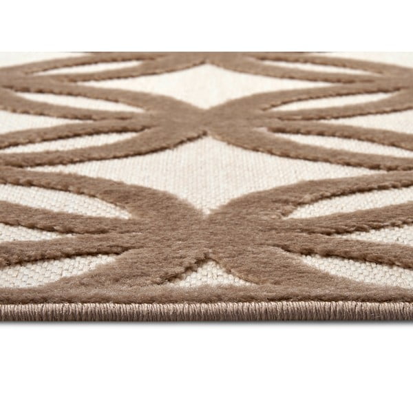 Hnedý koberec 133x190 cm Iconic Circle – Hanse Home-image-2