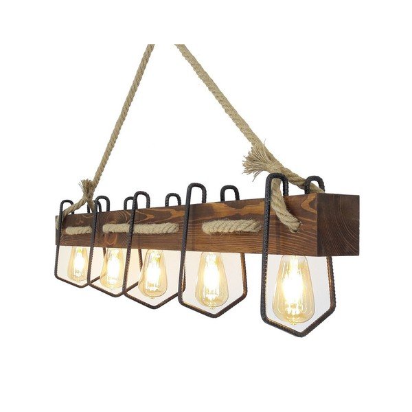 Závesné svietidlo z borovicového dreva Jason-image-2