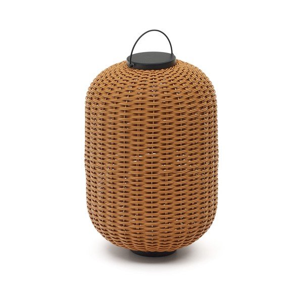 Hnedý LED lampáš na USB (výška  55 cm) Saranella – Kave Home