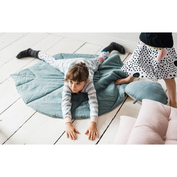 Modrá detská hracia podložka Eye of the Sea - Moi Mili-image-1