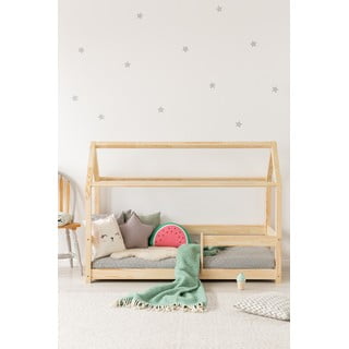 Domčeková detská posteľ z borovicového dreva 70x160 cm Mila MB - Adeko