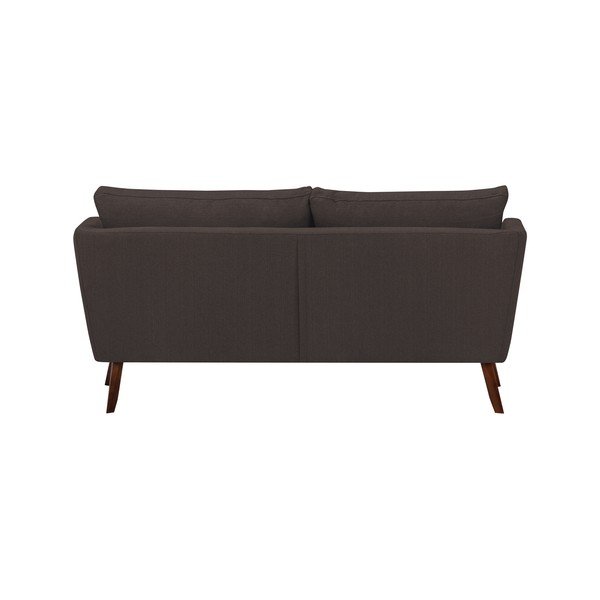 Hnedá trojmiestna pohovka Mazzini Sofas Elena, s leňoškou na ľavom rohu-image-4