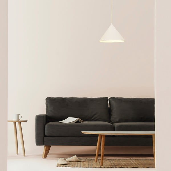 Sivé závesné svietidlo SULION Vilma, výška 150 cm-image-1