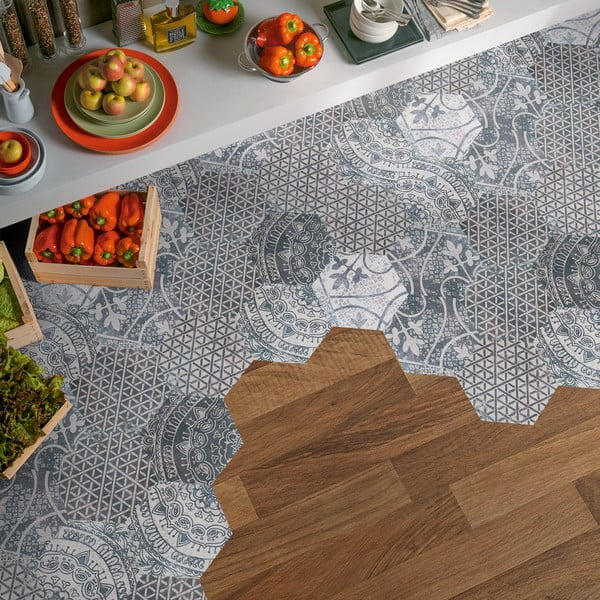 Súprava 10 samolepiek na podlahu Ambiance Quento, 40 × 90 cm-image-2