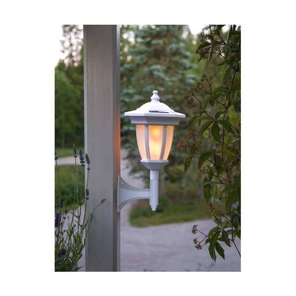 Biele vonkajšie solárne LED svietidlo Star Trading Flame-image-2