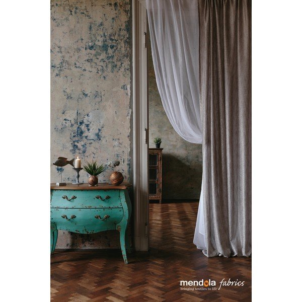 Biela záclona 140x260 cm Michelle - Mendola Fabrics-image-4