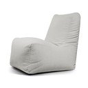 Svetlosivý sedací vak z textílie buklé Seat Lounge – SLOWDOWN