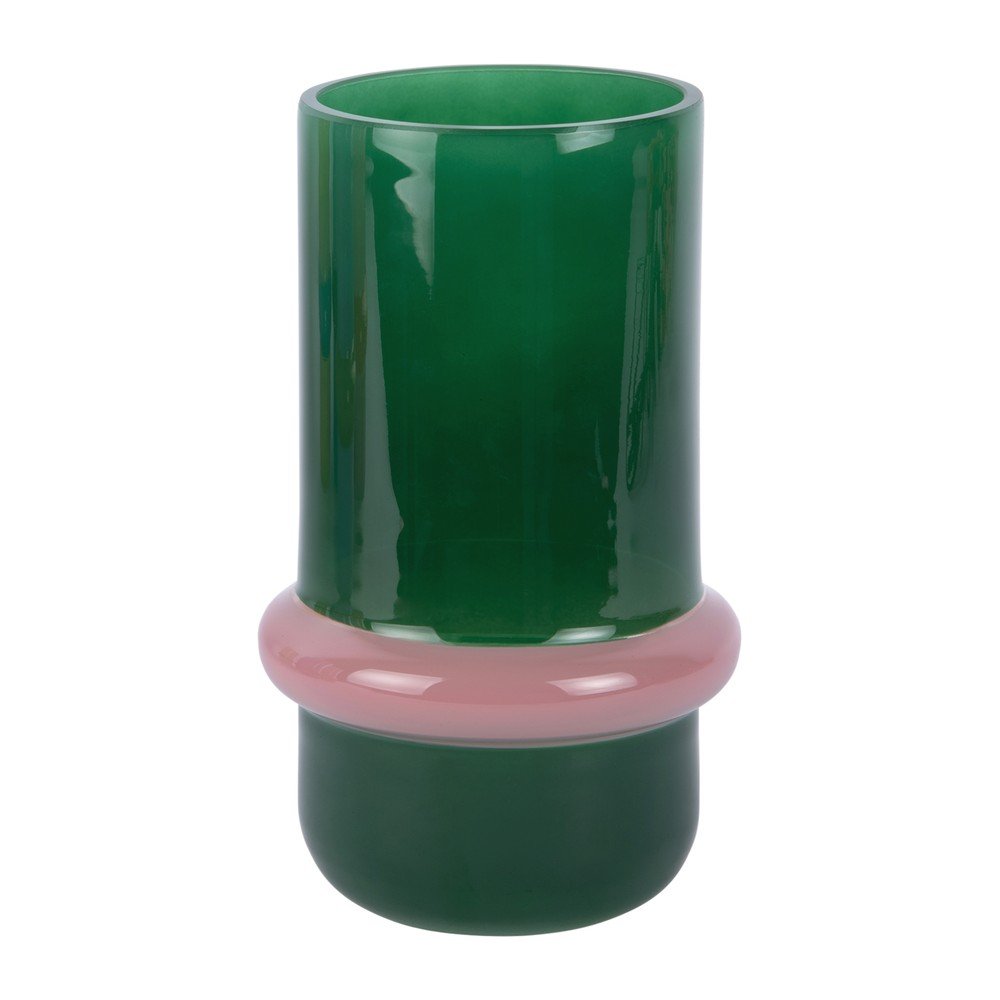 E-shop Zelená sklenená váza (výška 22 cm) Animado Anillo – PT LIVING