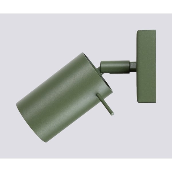 Zelené bodové svietidlo 8x16 cm Etna – Sollux-image-3