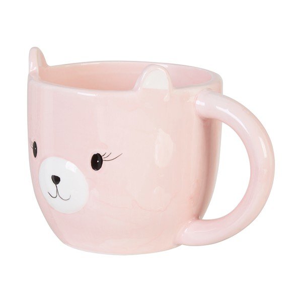 Ružový keramický hrnček 360 ml Gigil – Premier Housewares-image-3