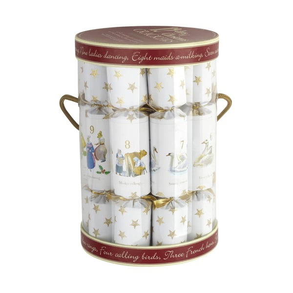 Vianočné crackery v súprave 12 ks 12 Days Stars – Robin Reed