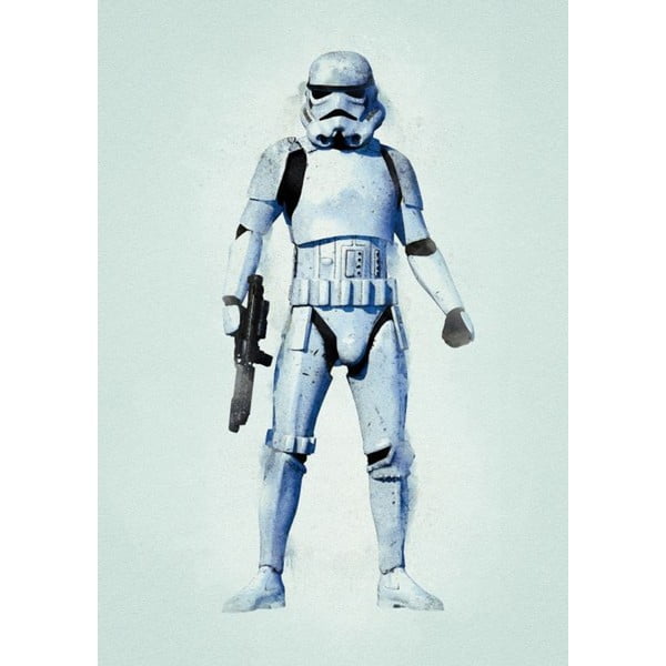 Plagát Blue-Shaker Star Wars 15, 30 x 40 cm